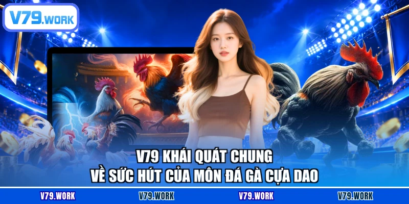 V79 khái quát chung về sức hút của môn đá gà cựa dao
